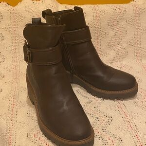 Rock & Candy Chocolate Ankle Booties